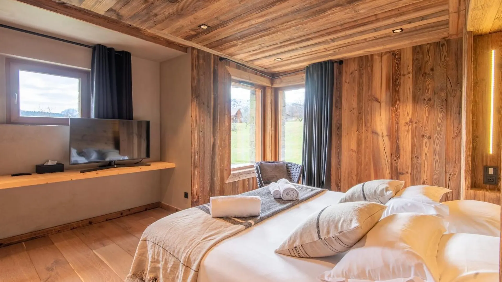 Lodge Les Murailles Luxury Unique Alpin Chalet Manigod La Clusaz